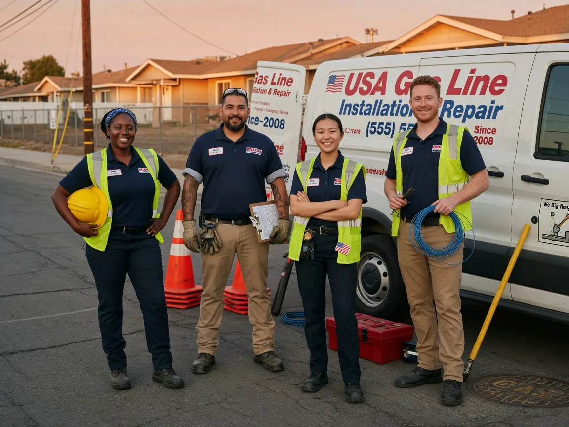 Gas Line Installation company in Michigan, ND